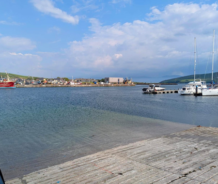 DINGLE HARBOUR WALL
